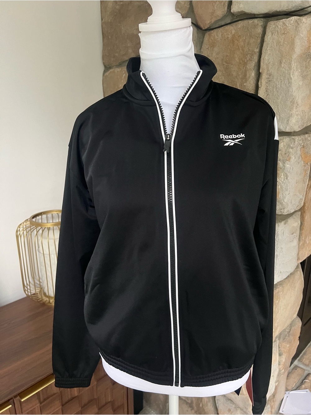 NWT Reebok Women’s Black Track Jacket